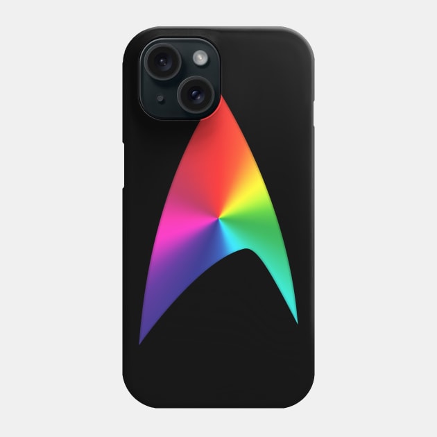 Starfleet Pride Phone Case by Spilled Ink