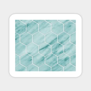 Audace Turchese - hexagons Magnet