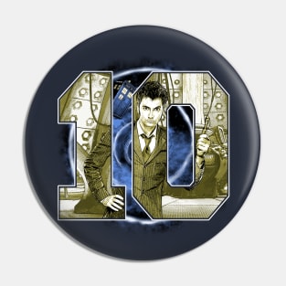 Number 10 Pin