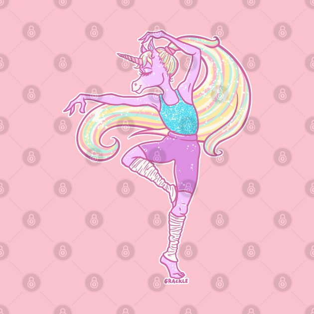 Modern Dance Unicorn by Jan Grackle