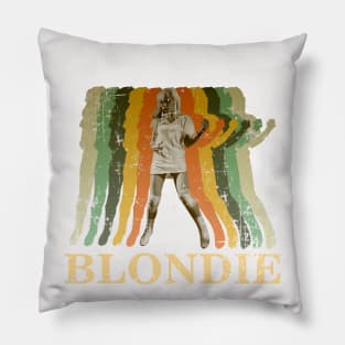 Blondie Fade Vintage Pillow