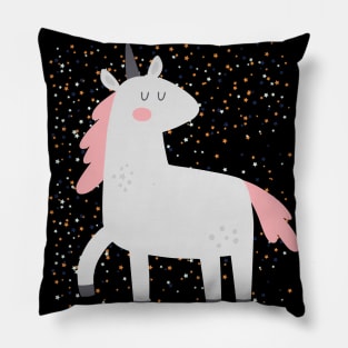 Cute Unicorn Rainbow Lover Believe in Yourself gift Pillow