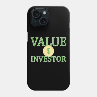 value investor Phone Case