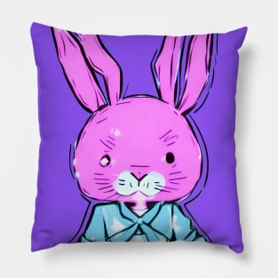 Jitters the Hyper Anime Easter Bunny (MD23ETR031) Pillow