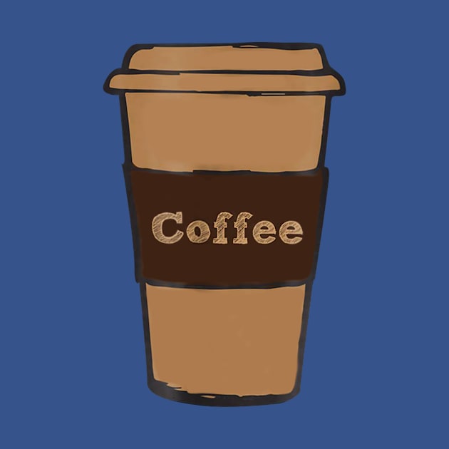 Coffee Cup T-Shirt by TeeLovely