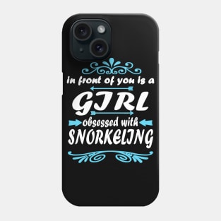 Snorkeling Sea Girl Power Gift Accessory Phone Case