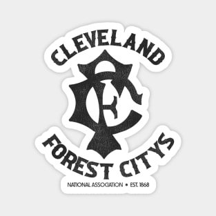 Defunct Cleveland Forest Citys Baseball Team Magnet