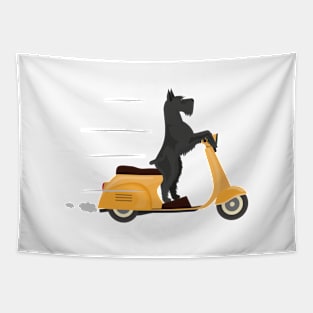 Vespa Doggy Tapestry