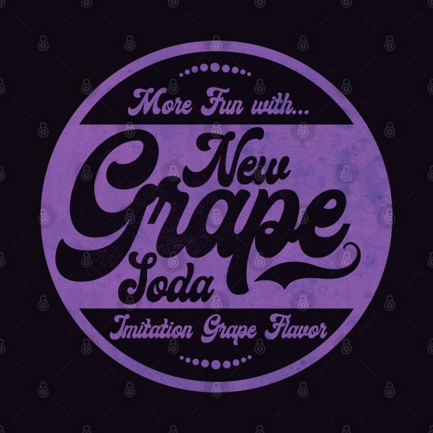 Purple Grape Flavor Soda by CTShirts