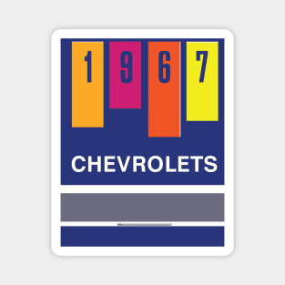 1967 Chevrolets | The Matchbook Covers 001 Magnet
