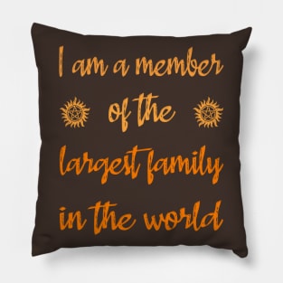 SPN - FAMILY ORANGE Pillow