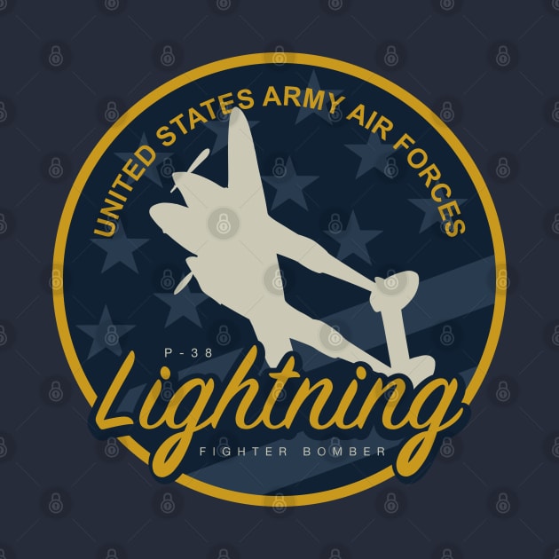 WW2 P-38 Lightning Patch by TCP