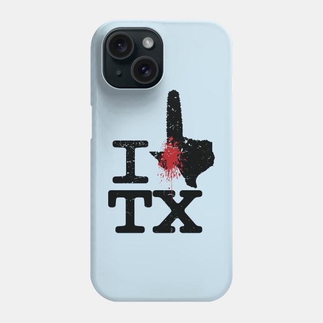 I Love Texas Phone Case by The Island of Misfit Props