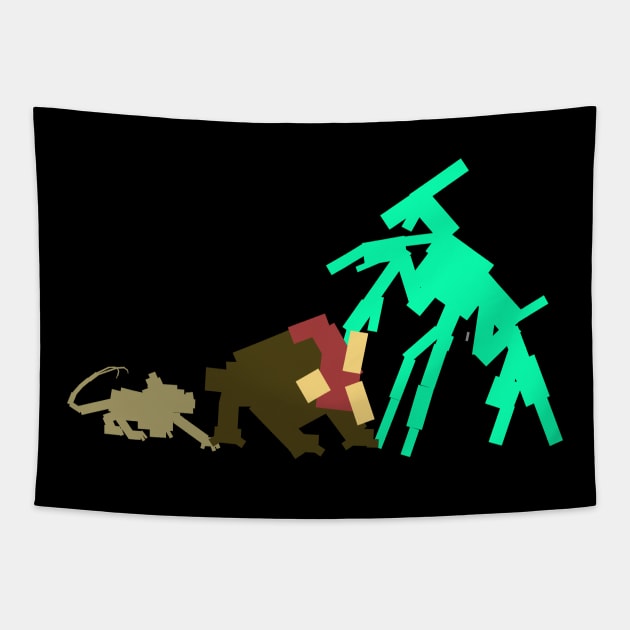 Arena Death Squad Tapestry by xwingxing