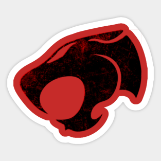 Thundercats Stickers And Thundercat Logo Sticker Teepublic