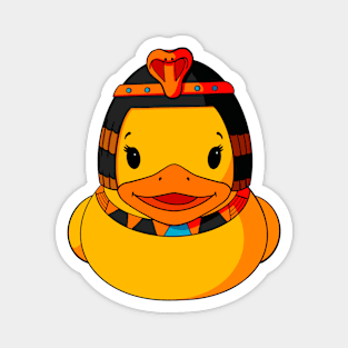 Cleopatra Rubber Duck Magnet