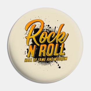 'Rock and Roll Hall of Fame' Cool Rock n Roll Rocker Gift Pin