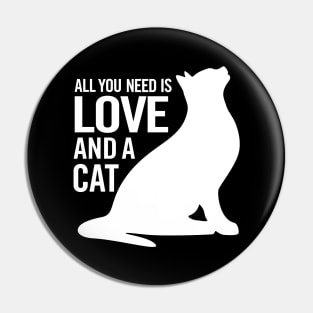 All You Need is Love and a Cat Pin