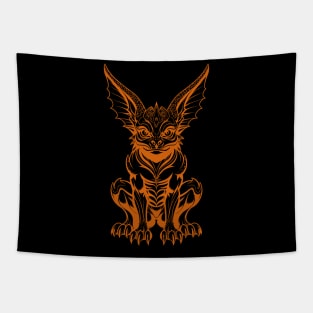 Cute Gargoyle Mythical Beast Tapestry