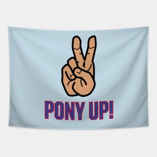 Pony Up! Tapestry