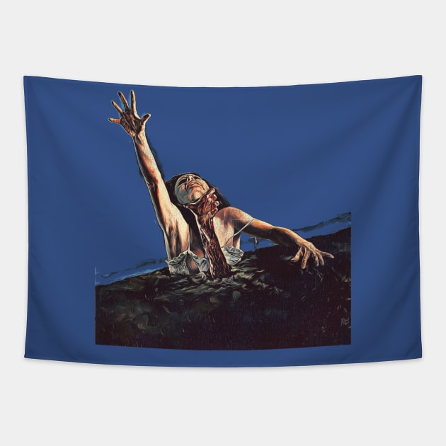 The Evil Dead Tapestry by darklordpug