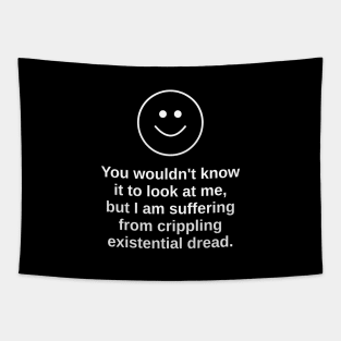 Hidden Existential Dread Funny Tapestry