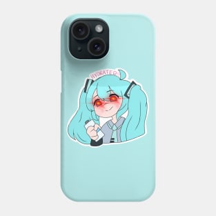 MIKU HATSUNE 'Stay Hydrated!' Phone Case