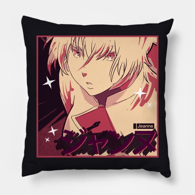 Jeanne Aesthetic Pillow by kimikodesign