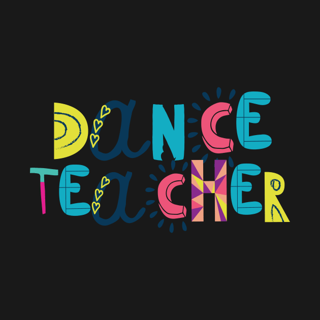 Cute Dance Teacher Gift Idea Back to School by BetterManufaktur