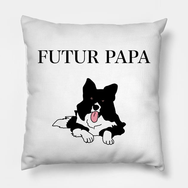 Future dad Pillow by Noamdelf06