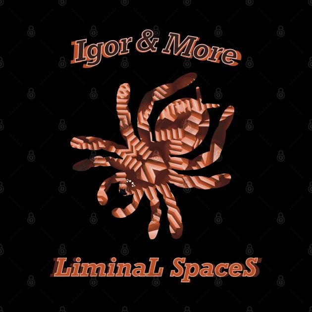 Igor & More Tarantula Liminal Stairs Orange by IgorAndMore