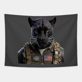 Patriot Panther by focusln Tapestry