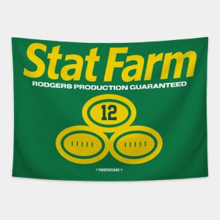 Stat Farm - Aaron Rodgers Tapestry