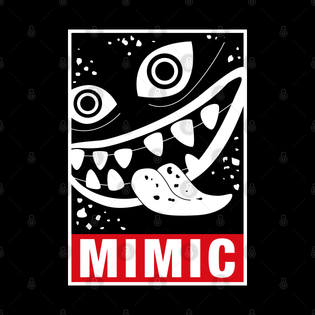 Mimic Tabletop RPG Monster by pixeptional