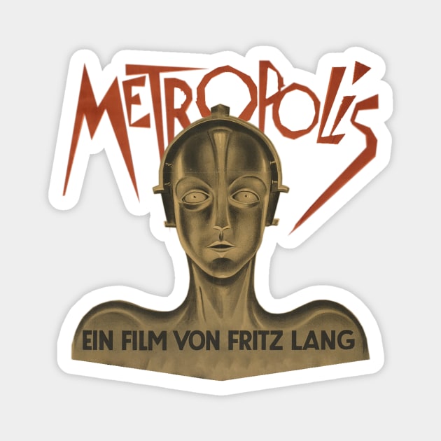 Metropolis Maschinenmensch Maria Magnet by LazyDayGalaxy