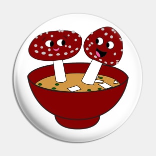 Miso Mushrooms Pin