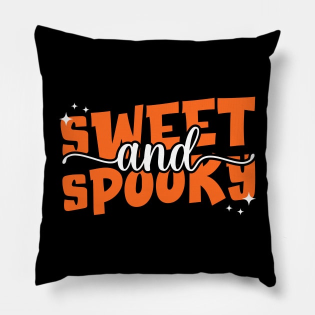 Sweet and Spooky Halloween Costume Pillow by koolteas