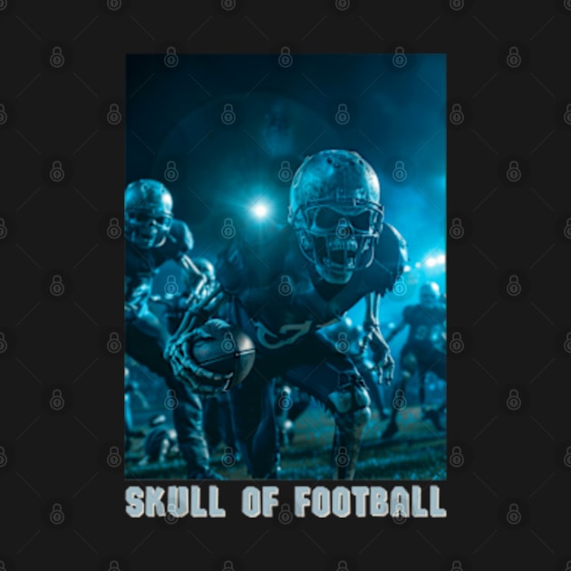 Skull of Football by Dec69 Studio