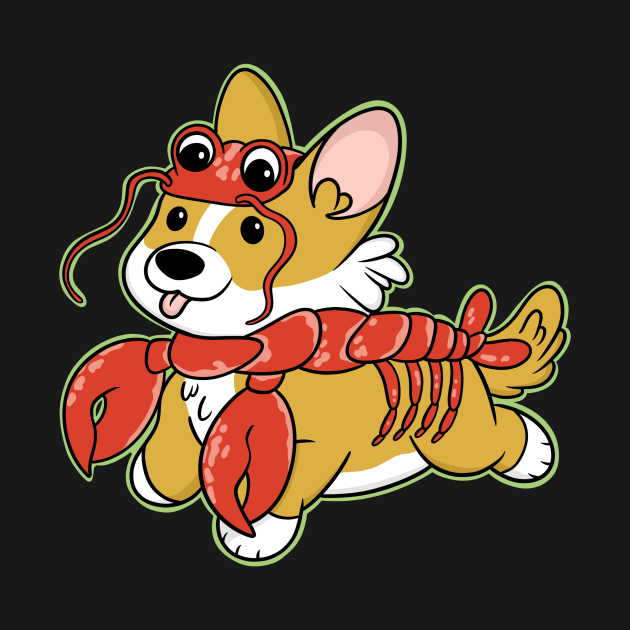 Corgi Lobster by IhateDumplings