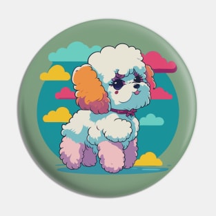 Bichon Frisé Portrait Pin