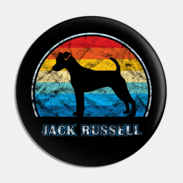 Jack Russell Vintage Design Dog Pin by millersye