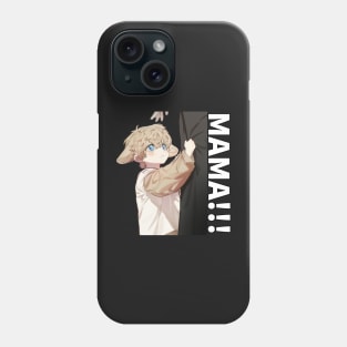 Cute Little Girl Says Mama Phone Case