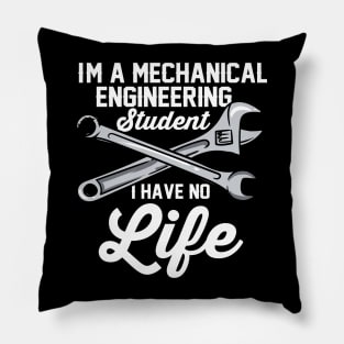 Mechanical Engineering Student Pillow