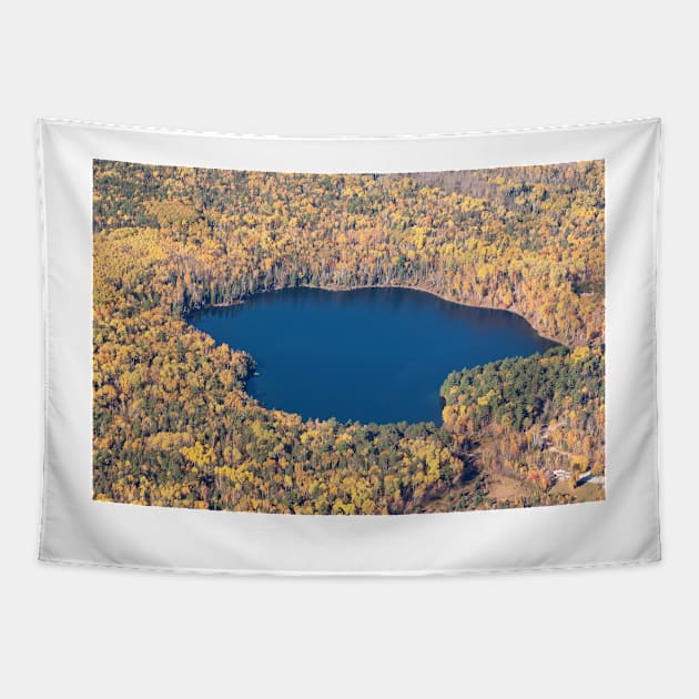 Fall Lake Tapestry by Eunice1