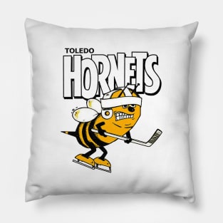 DEFUNCT - Toledo Hornets Hockey Pillow