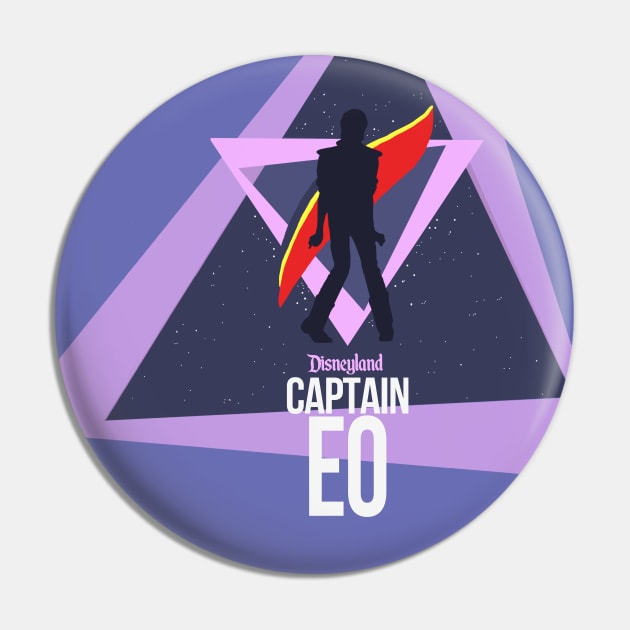 Captain EO Full Poster Pin by Edumj