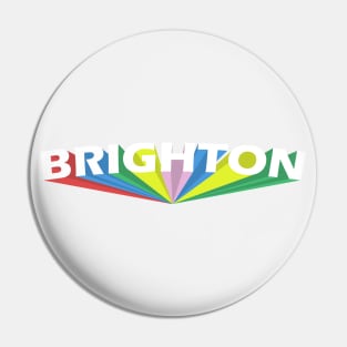 Brighton Rainbow Pin