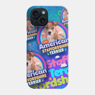 American Staffordshire Terrier Puppy Phone Case