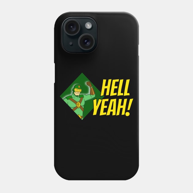 Hell yeah! Phone Case by Yellow Hexagon Designs