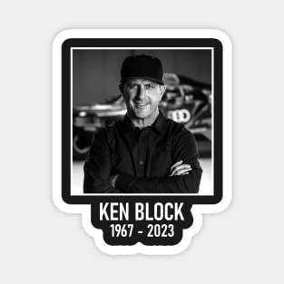 RIP ken block Magnet